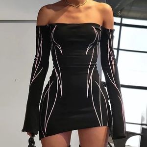 Sexy Biker Mini Dress (unworn)